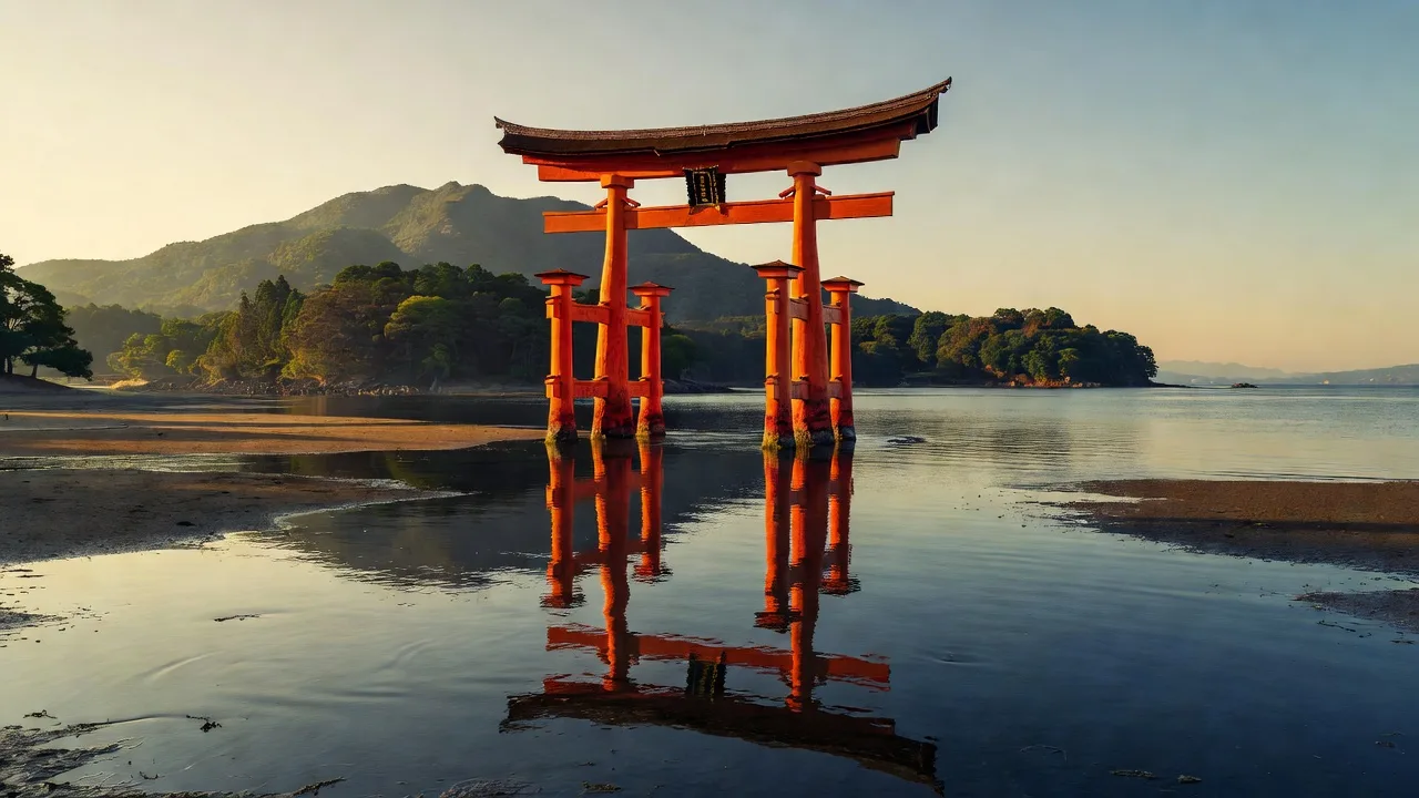 宮島 厳島神社の大鳥居